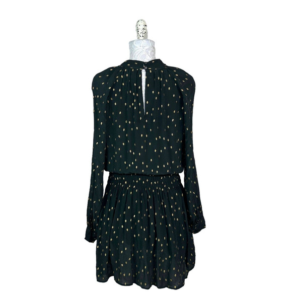 Velvet by Graham & Spencer Felicity Long Sleeve Boho Dress Charcoal Women S NWOT - Picture 3 of 10